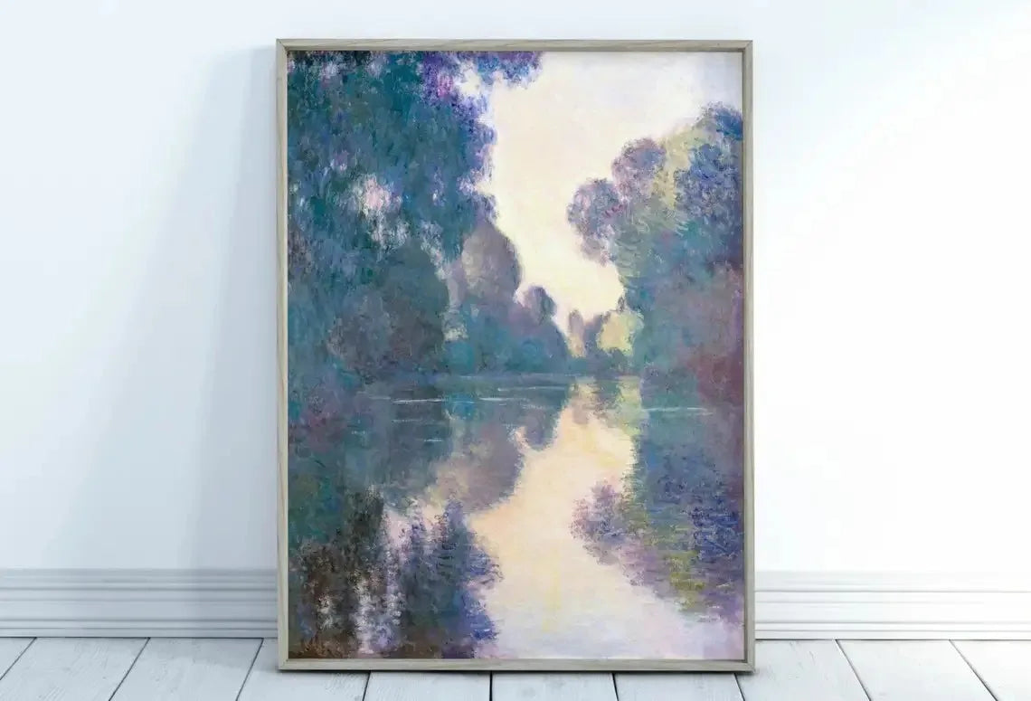 Quadro Decorativo Abstrato Monet