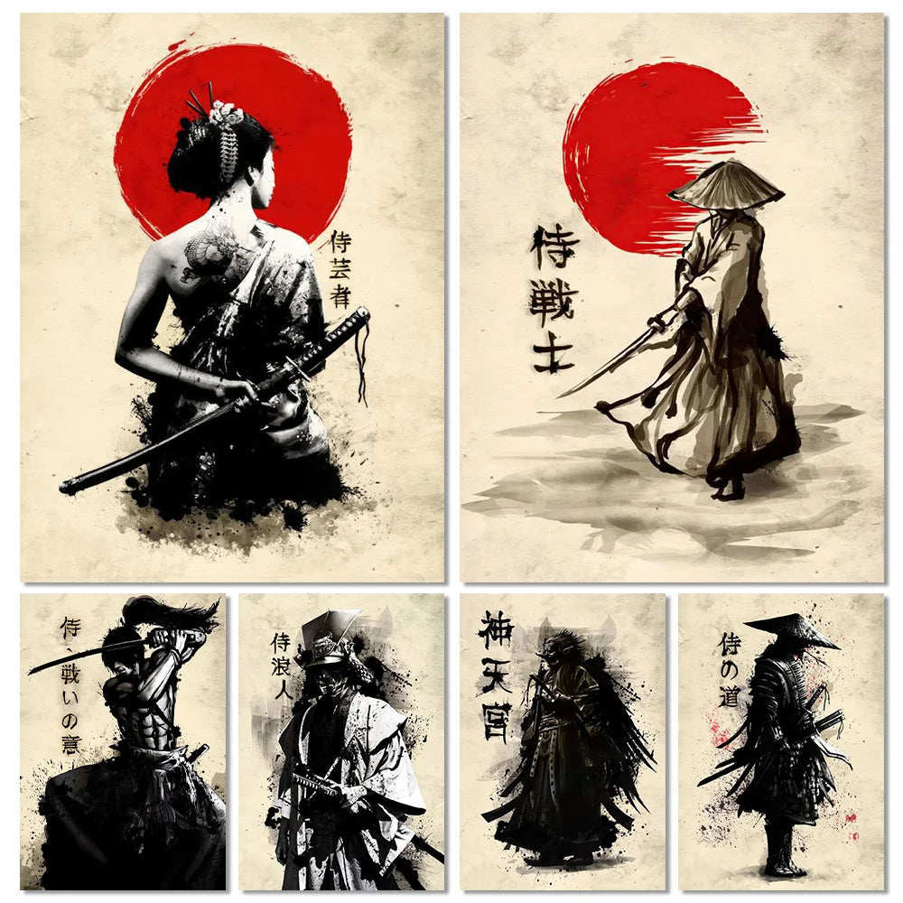 Quadro Decorativo para Casa Arte Japonesa