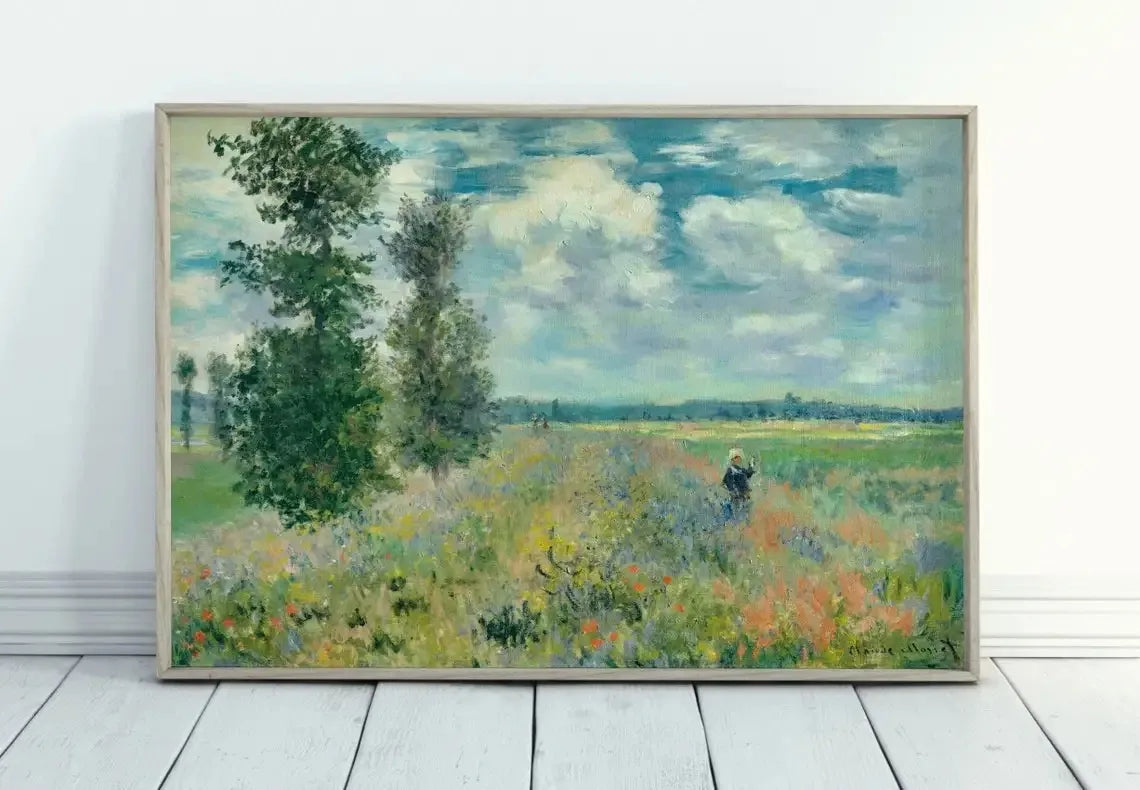 Quadro Decorativo Abstrato Monet