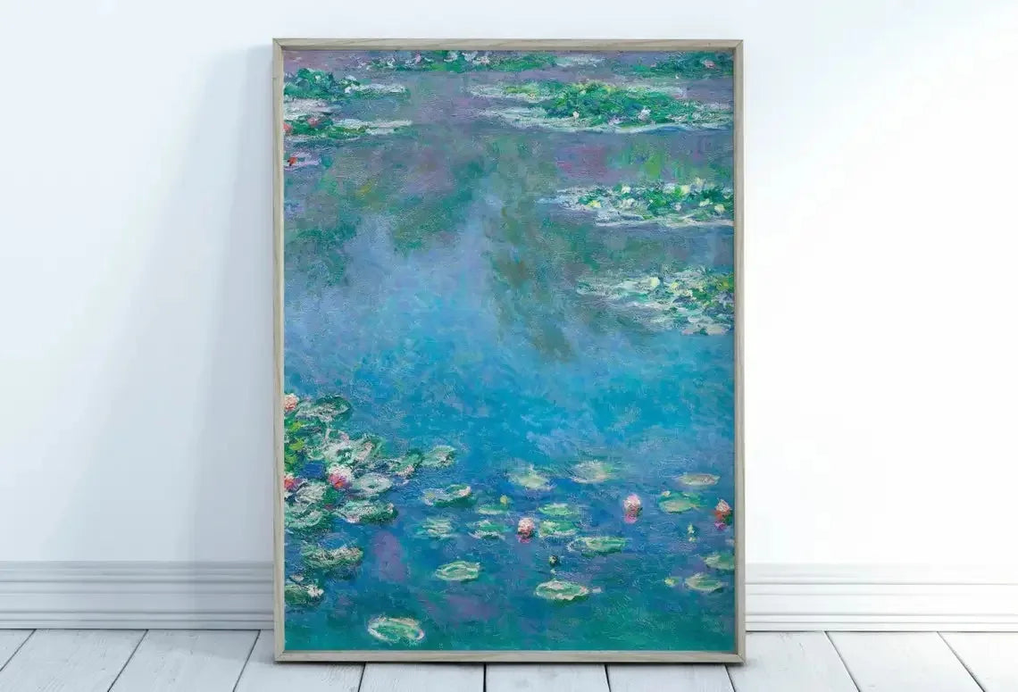 Quadro Decorativo Abstrato Monet