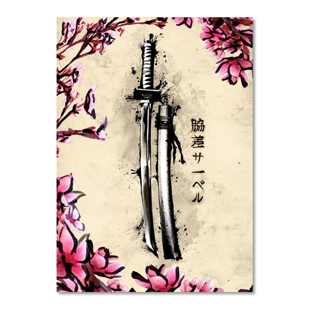 Quadro Decorativo para Casa Arte Japonesa