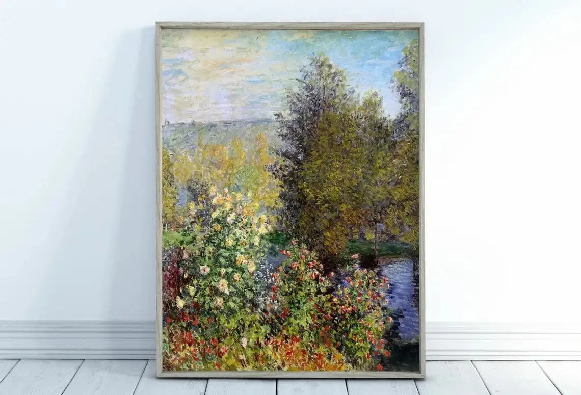 Quadro Decorativo Abstrato Monet