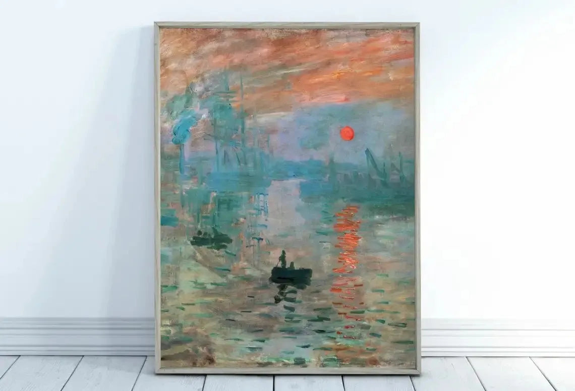Quadro Decorativo Abstrato Monet