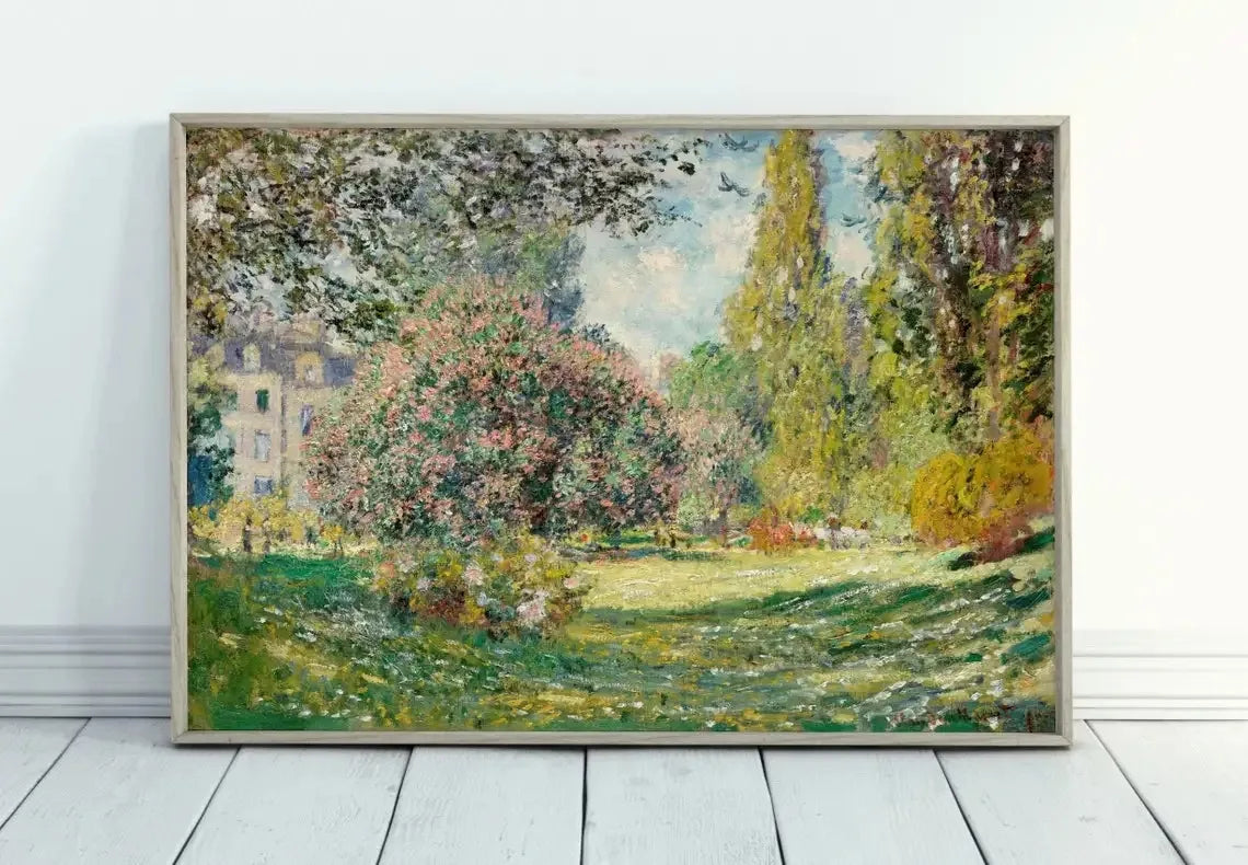 Quadro Decorativo Abstrato Monet