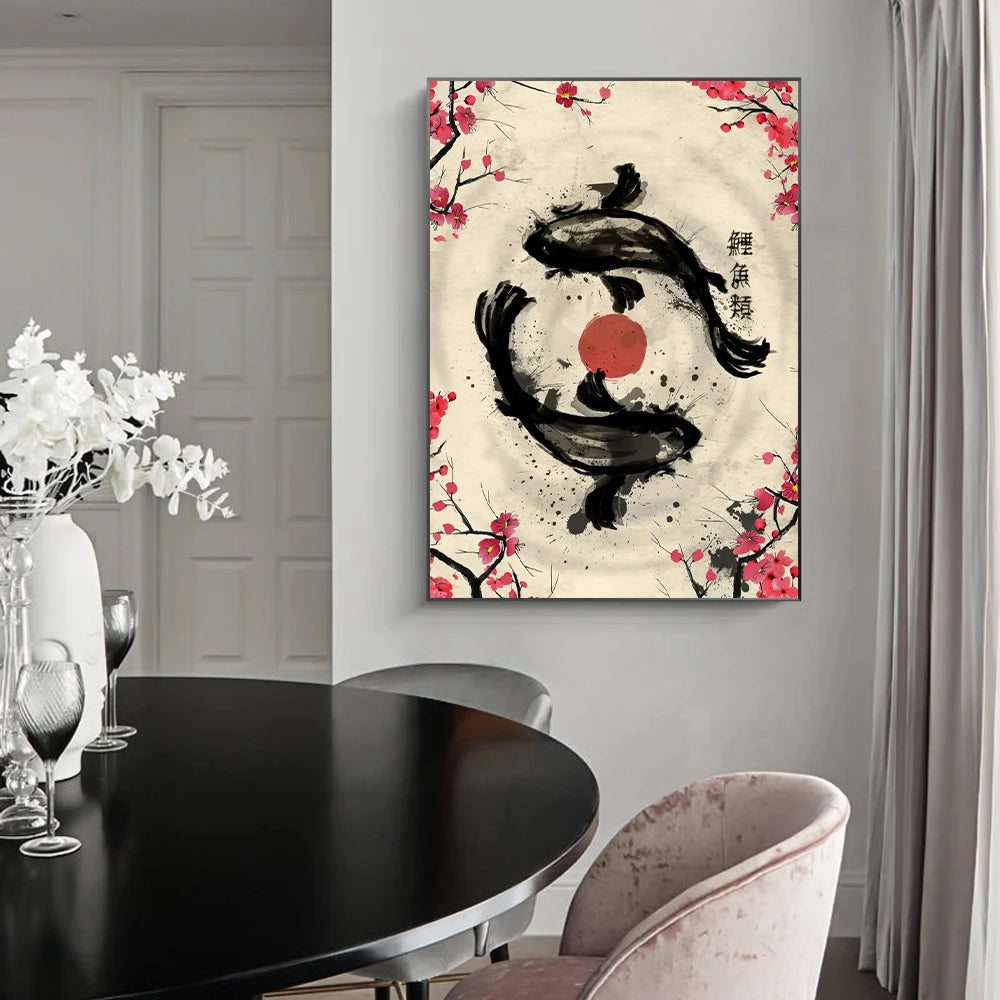 Quadro Decorativo para Casa Arte Japonesa