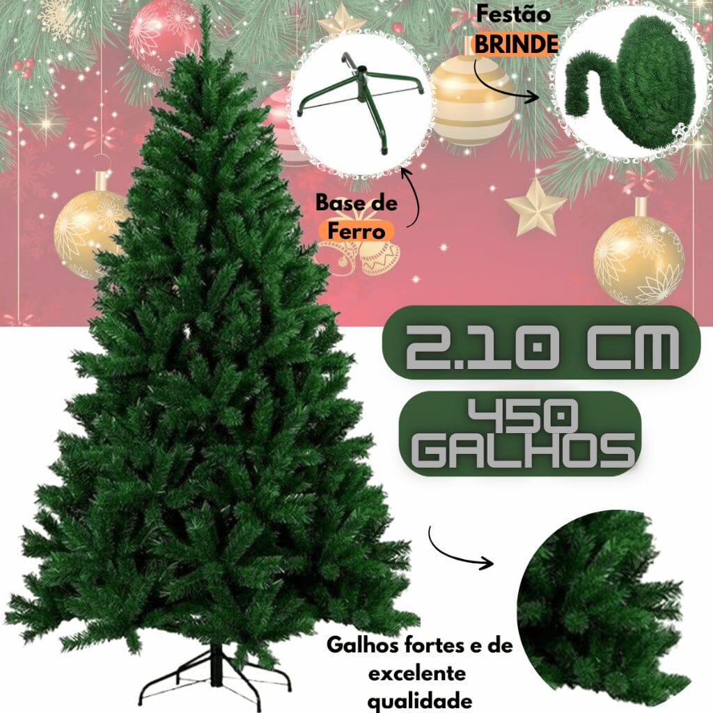 Árvore de Natal Pinheiro Merry Christmas