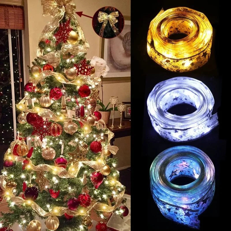Fita Led Decorativa para árvore de Natal Iluminada