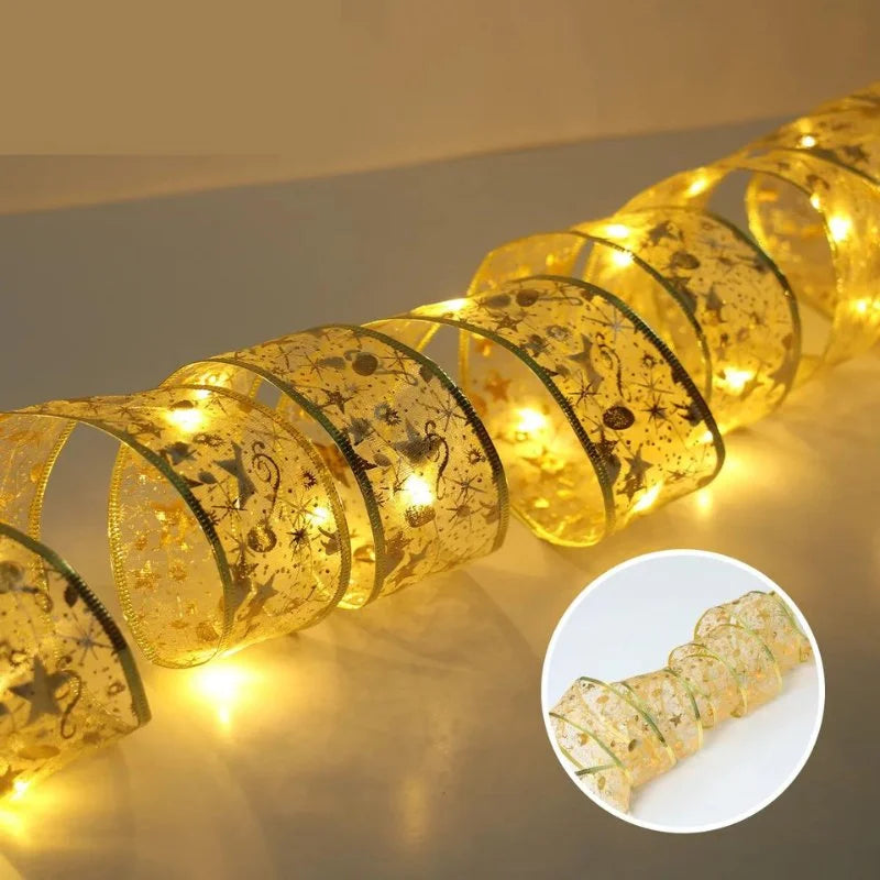 Fita Led Decorativa para árvore de Natal Iluminada