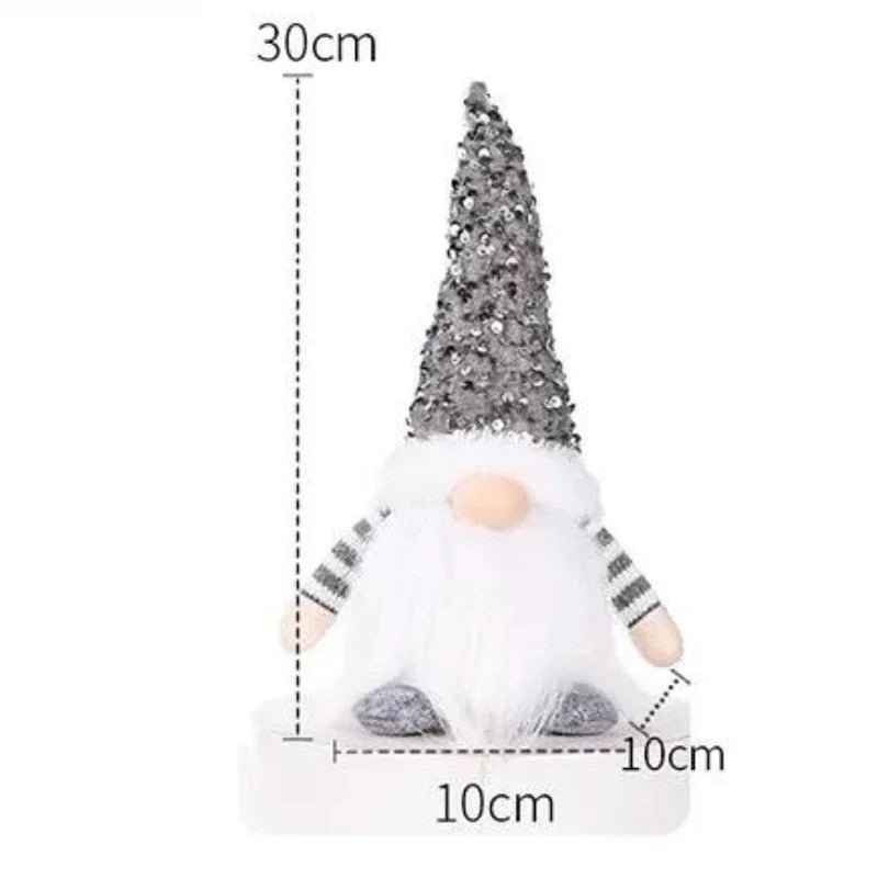 Gnomo Iluminado com Luzes Led Natalino