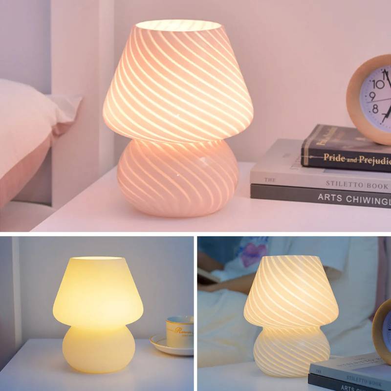 Luminária De Mesa Estilo Abajur Essence