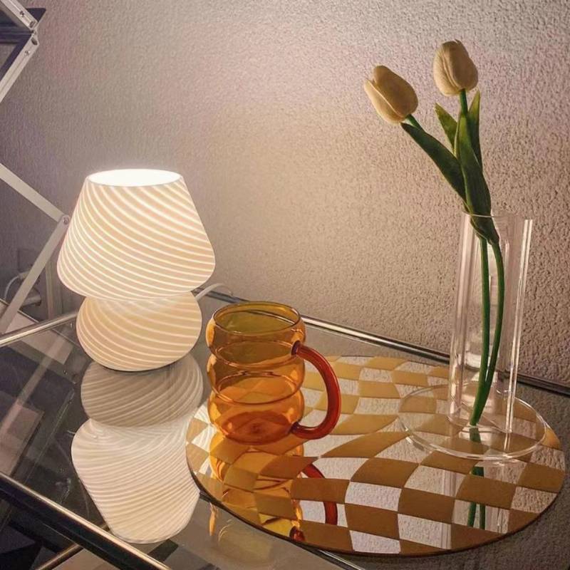 Luminária De Mesa Estilo Abajur Essence