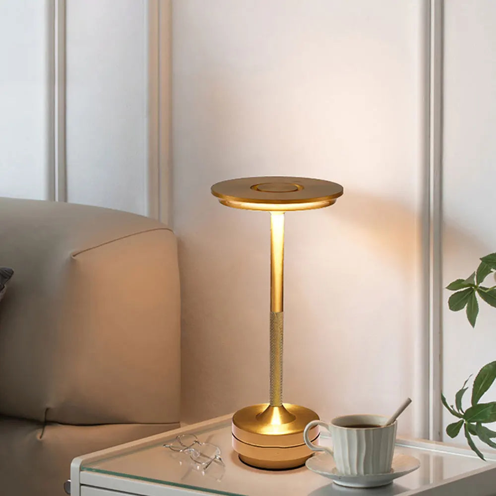 Luminária De Mesa Sem Fio Dimerizável Áurea