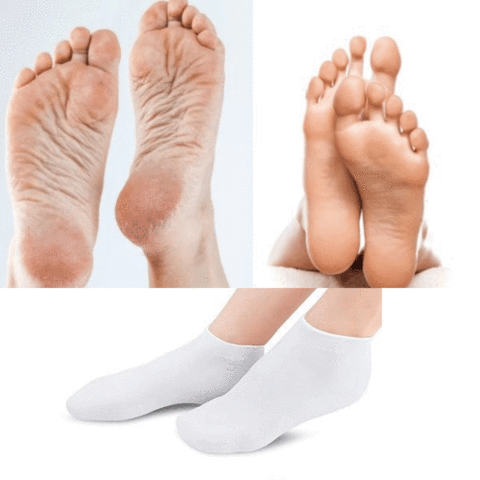 Meia de Silicone para Hidratação Vitality