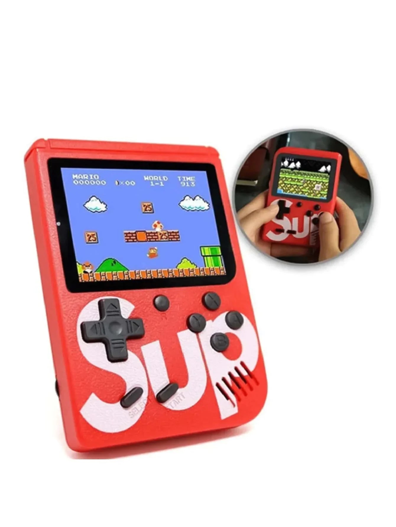 Mini Video Game Portátil Retrô 400 Jogos VoltX