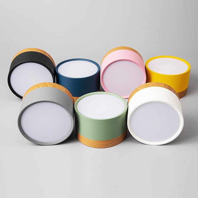 Plafon de Teto Luminária Led Nórdico Gaia