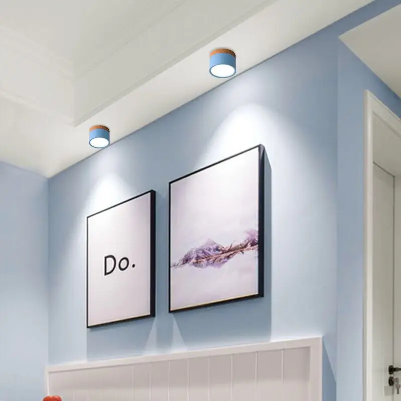 Plafon de Teto Luminária Led Nórdico Gaia