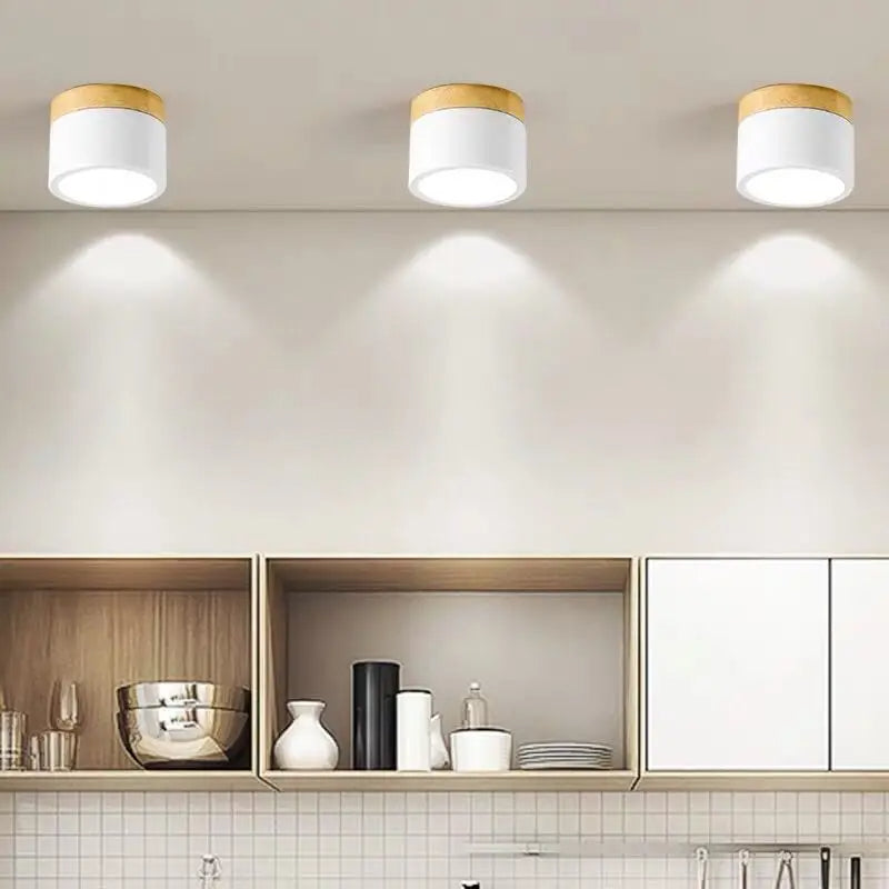 Plafon de Teto Luminária Led Nórdico Gaia