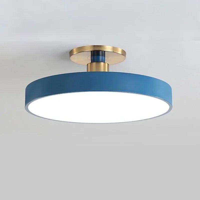 Plafon Led Redondo Luminária De Teto Ígnea