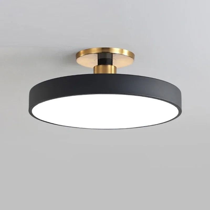 Plafon Led Redondo Luminária De Teto Ígnea