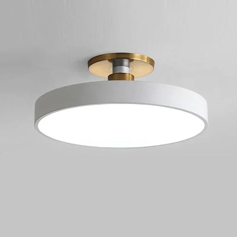 Plafon Led Redondo Luminária De Teto Ígnea