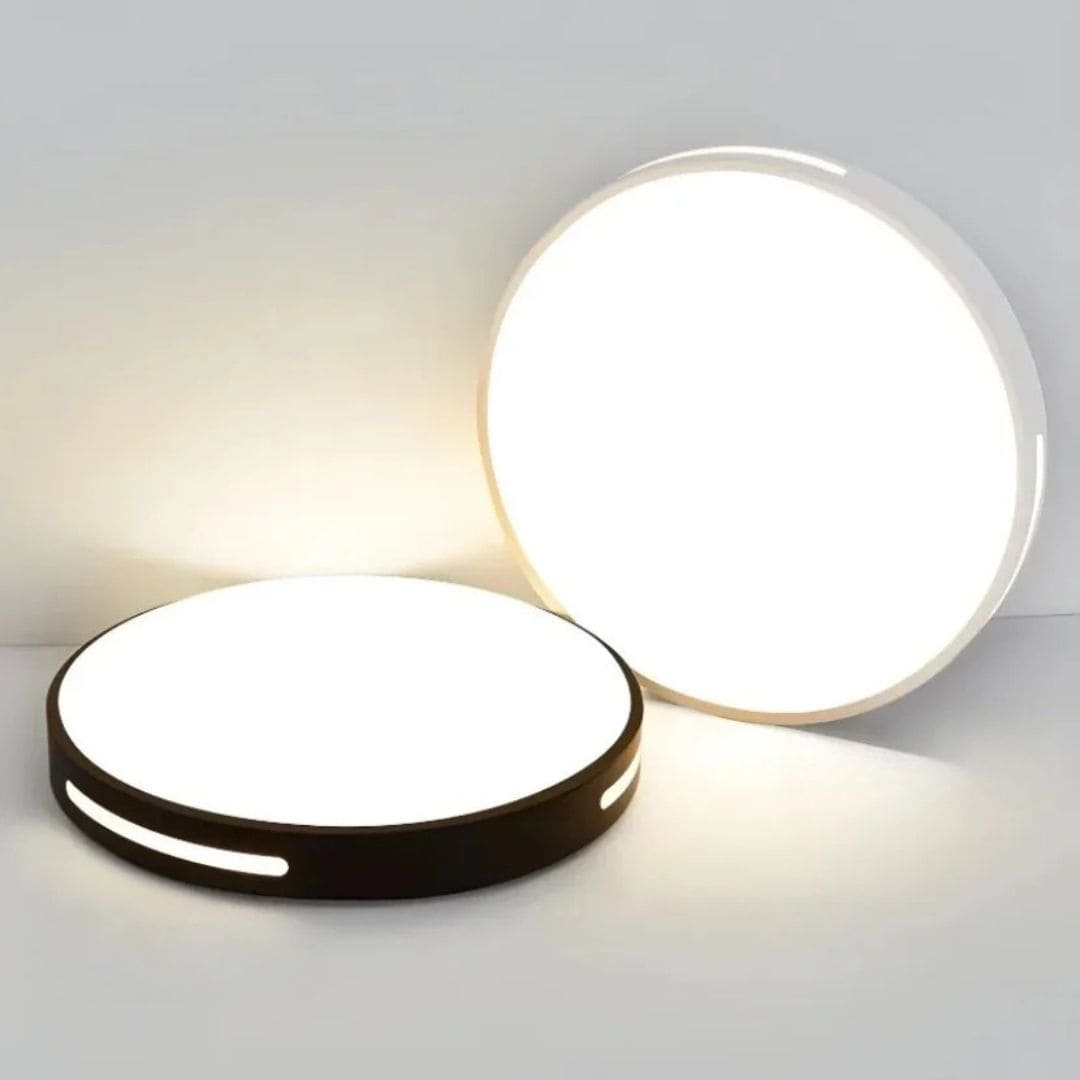 Plafon Led Redondo Sobrepor Nórdico Aether
