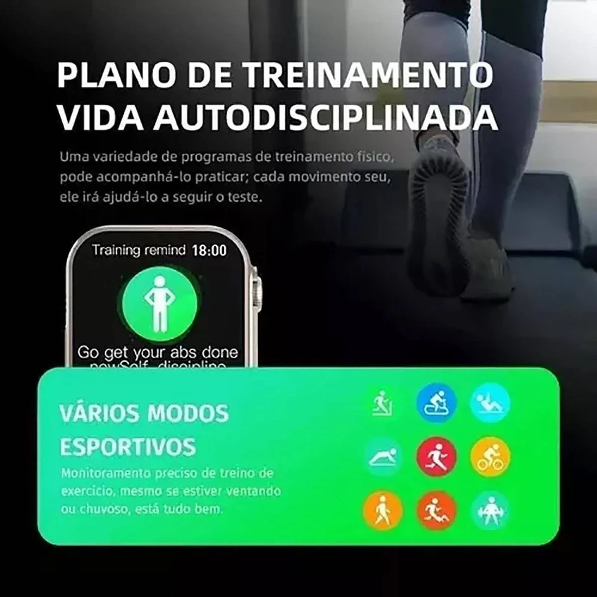 Relógio Smartwatch Impermeável DigiFlex