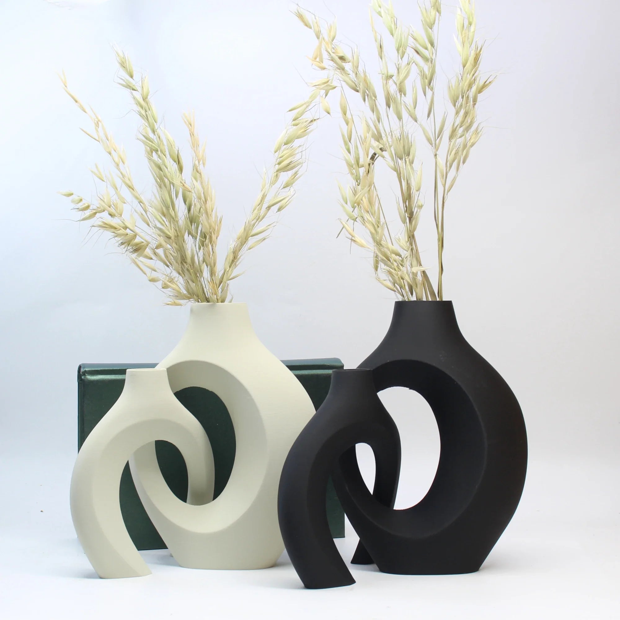 Vaso Cerâmica Decoração De Interiores Harmonic