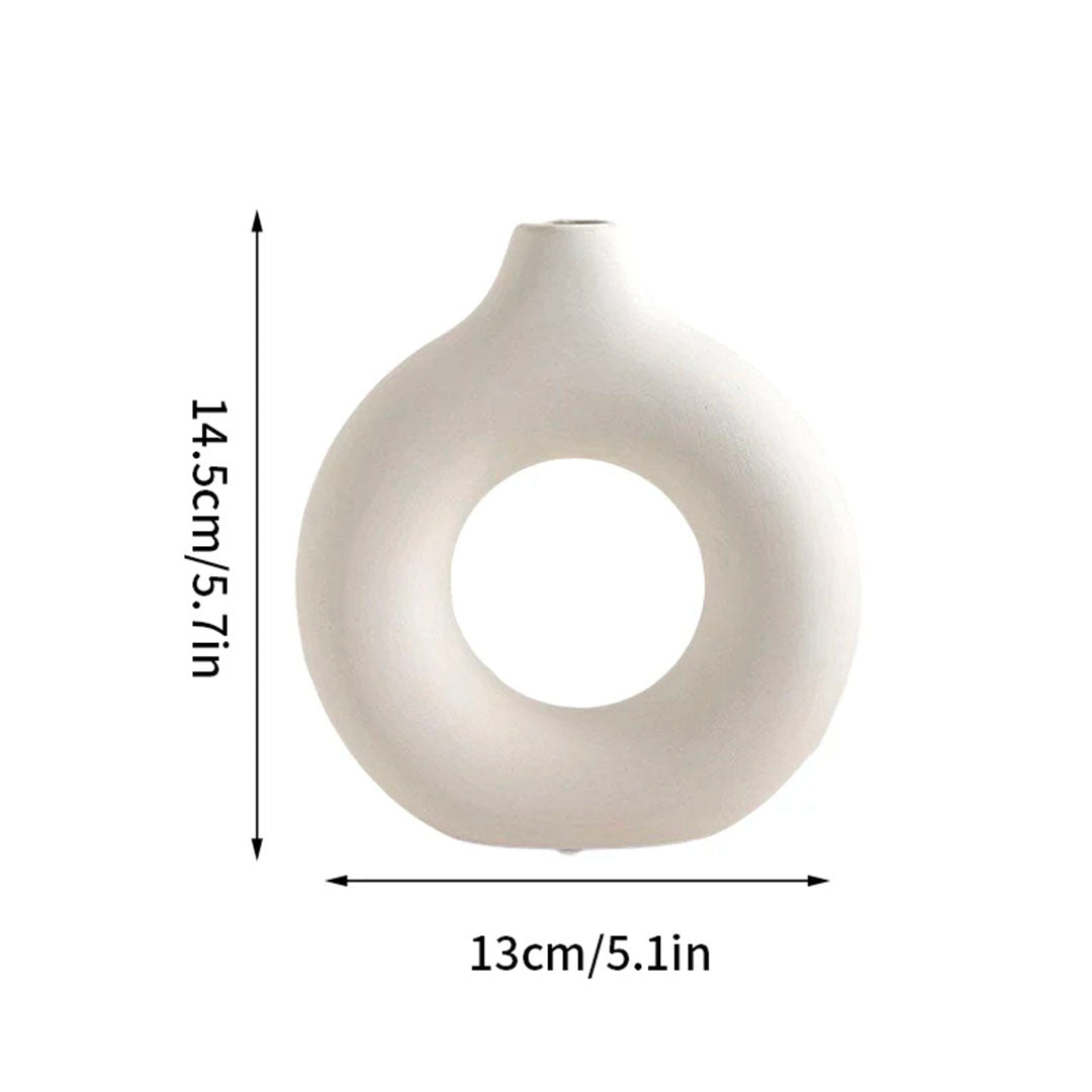 Vaso Decorativo Decoração Cerâmica Boreal